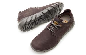 Обувь для образа жизни Мужская низкая темно-коричневая Cat