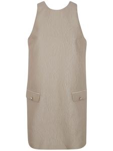 TWINSET мини-платье из жаккардовой броши, нейтральный