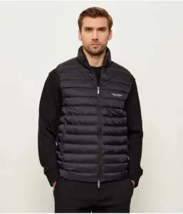 Пуховая куртка без рукавов regular fit Armani Exchange, черный