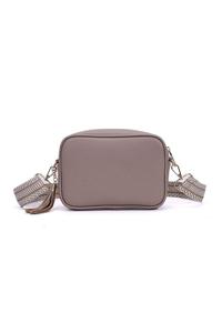 Маленькая сумка через плечо с кисточками и парусиновой пряжкой Kitise, хаки