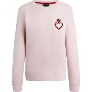 EMPORIO ARMANI Толстовка SS25 женская розовая