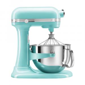 Планетарный миксер KitchenAid 5KSM6583CIC, ледяной синий