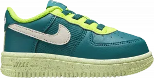 Кроссовки Nike Force 1 Crater Next Nature TD 'Bright Spruce Volt', зеленый