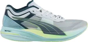 Кроссовки Puma Deviate Nitro Elite White Dark Slate, белый