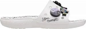 Сандалии Steven Harrington x Classic Slide Quickstrike - White Black, белый