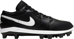 Кроссовки Jordan 1 Retro MCS Low Black White, черный