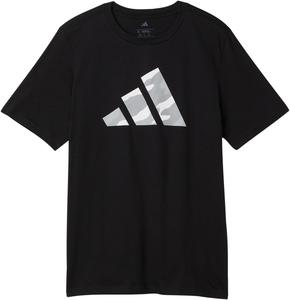 Футболка с логотипом Halftone Camo adidas Kids, Black Adi