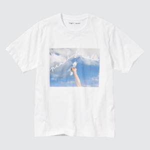 Футболка Uniqlo Peace For All Ut Graphic (Cristina De Middel), белый