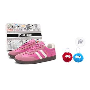 SESAME STREET Низкие скейтерские кросcовки фуксия с подвеской, цвет Fuchsia (Includes 1 Random Pendant)