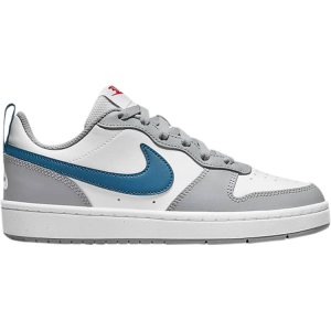 Кроссовки Nike Court Borough Low 2 GS 'White Light Smoke Grey Marina', белый