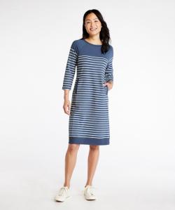 Полосатая толстовка и платье L.L.Bean 24/7