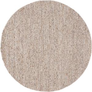 Ковер SAFAVIEH, 183 x 183 см, Natura Collection, Beige, ручной работы, из смесовой шерсти, идеально для гостиной, столовой, спальни (NAT257B)