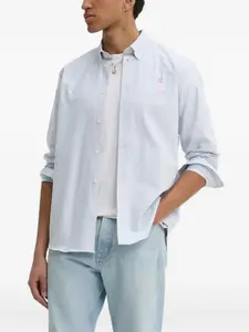 Рубашка в полоску Les Deux, синий