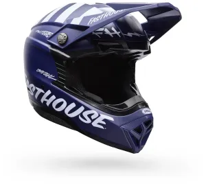 Внедорожный шлем Bell Moto-10 Mips Fasthouse Bell Helmets, темно-синий/белый
