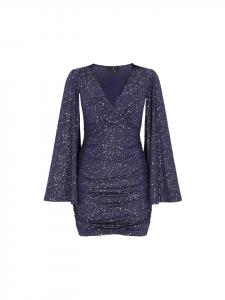 Faina Женское платье темно-синего цвета