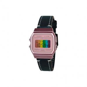 CASIO Часы Retrofit Series Quartz Movement Genuine Leather Strap Watch Men's Watch Multicolor Watch Dial