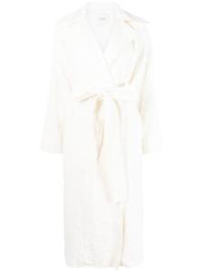 QUIRA двубортное пальто, нейтральный цвет