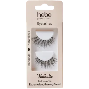 Hebe Professional Nathalie многоразовые натуральные ресницы, 1 упаковка