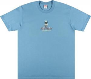 Футболка Supreme Alien Tee 'Light Slate', синий