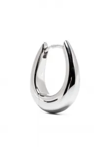 Серьги-кольца из стерлингового серебра Tom Wood, серебряный