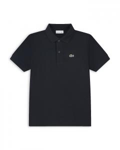 Детская пике-поло для мальчиков - малыши, старшие дети Lacoste, черный