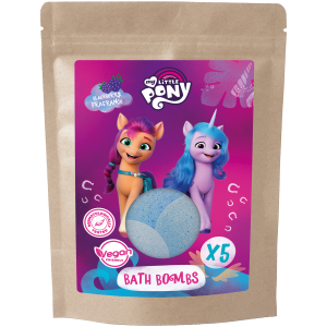 My Little Pony игристые бомбочки для ванн для детей, 5х50 г