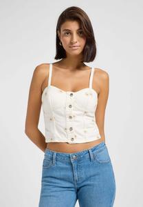 Топ EMBROIDERY  Lee, молочный