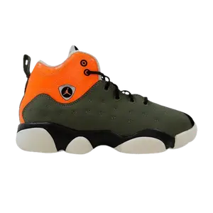Кроссовки Air Jordan Jordan Jumpman Team 2 PS 'Twilight Marsh Orange', зеленый