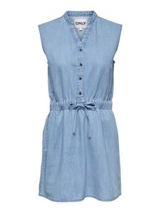 Платье до колена ONLY, светло-синий деним