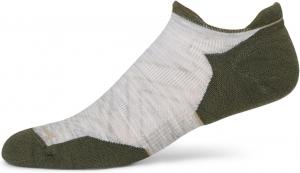 Носки Smartwool Run Targeted Cushion Low Ankle, цвет Ash/Winter Moss