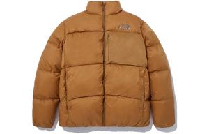 Пуховик унисекс карамельный The North Face, цвет Caramel