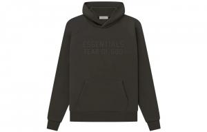 Худи с рукавами реглан Fear Of God Essentials, светлый черный