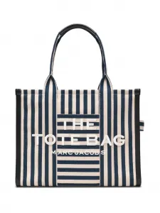 Сумка The Large Stripe Canvas MARC JACOBS, синий