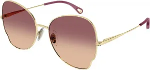 Женские солнцезащитные очки Chloé, золотисто-красные CH0094S