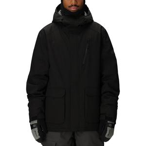 Куртка для сноуборда Nightline 686 с утеплителем (мужская), Black Herringbone