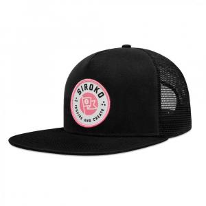 Капюшон неопрен детский OLAIAN, черный/серый антрацит/ярко-красный