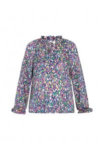 Блуза IZIA, темно-синий