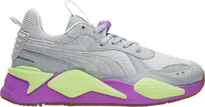 Кроссовки Puma Ron Funches x Wmns RS-X Autism Awareness Day, серый