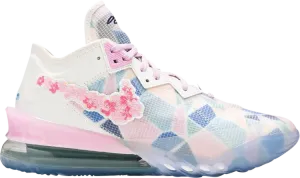 Кроссовки Nike atmos x LeBron 18 Low EP 'Sakura', розовый