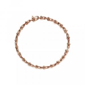 Браслет Tiffany & Co. Micro Link, розовое золото