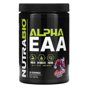 Добавка NutraBio Labs Alpha EAA, виноград / ягоды, 444 г