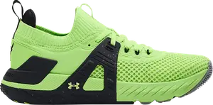 Кроссовки Under Armour Project Rock 4 Quirky Lime, зеленый