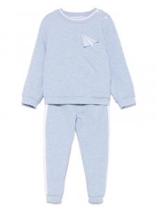 Меланжевый спортивный костюм Patachou, синий