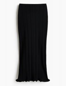 Юбка H&M Studio Collection Rib-knit, черный
