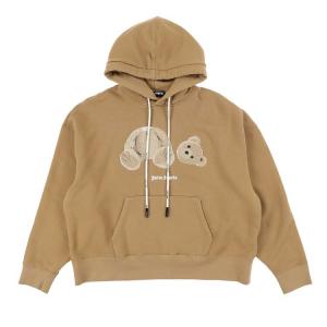 Худи Palm Angels Pa Bear Hoody 'Beige/White', белый