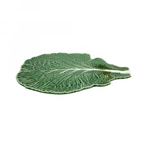 Блюдо для сыра Bordallo Pinheiro Cabbage, 39,5х35,5 см, зеленый