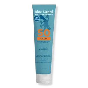 Спортивный минеральный лосьон с SPF 50 BLUE LIZARD AUSTRALIAN SUNSCREEN