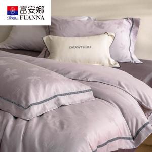 FUANNA Комплект постельного белья 4 предмета, 180x200 см, хлопок с льном, цветочный принт, Yun Gan Fuyao Cotton And Linen - Flowers Picking Stories