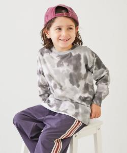 Футболка с длинными рукавами и принтом тай-дай, топ с длинными рукавами, осень-зима 2025 Devirock, цвет Gray