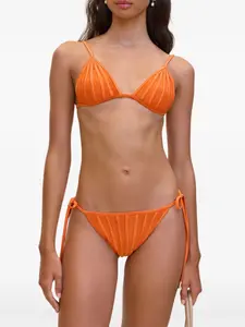 Плавки бикини со складками Cult Gaia, оранжевый